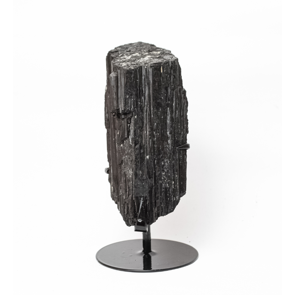 Turmalina Negra Bruta Na Base 1,508 Kg