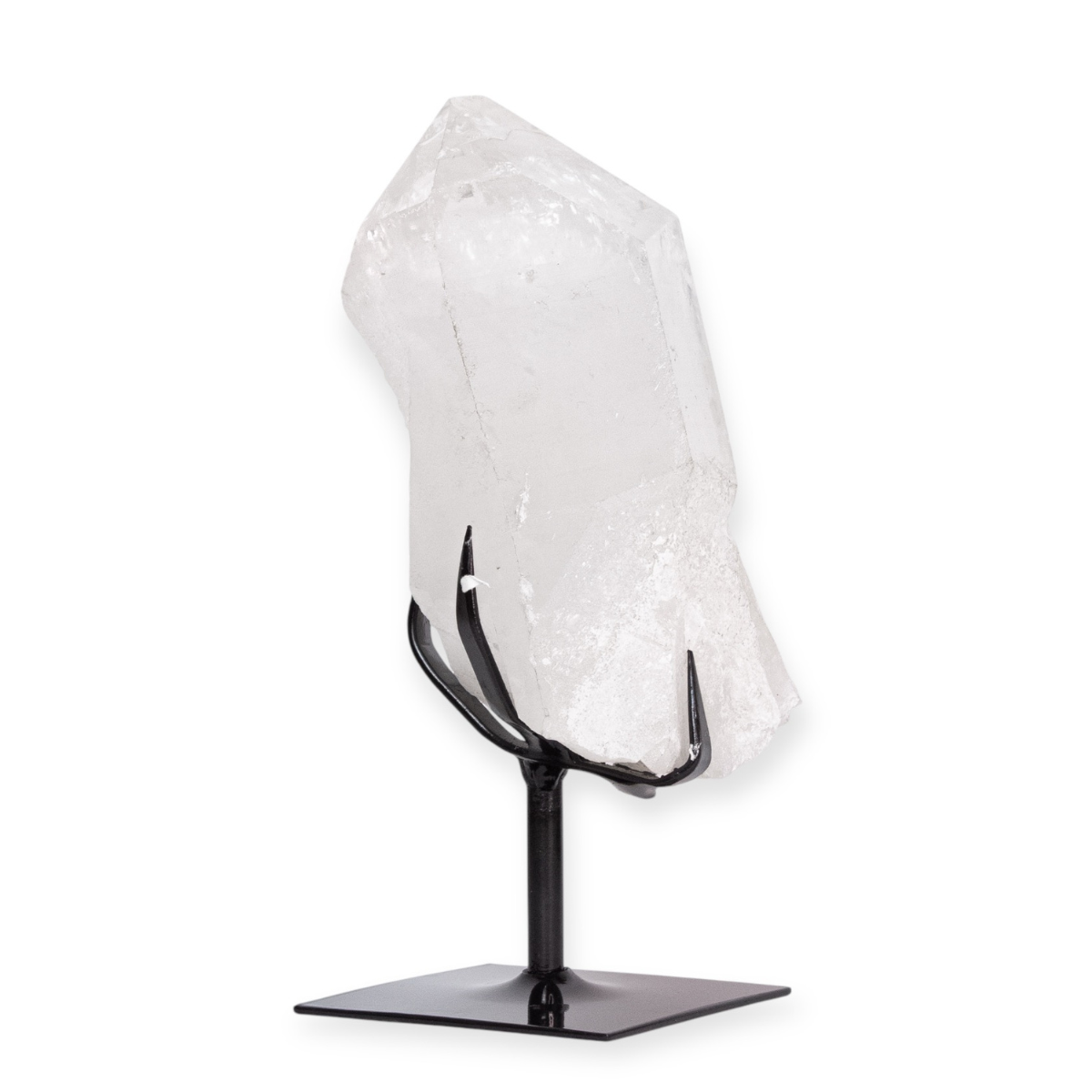 Drusa Cristal na Base Metal Preta 2,405 Kg