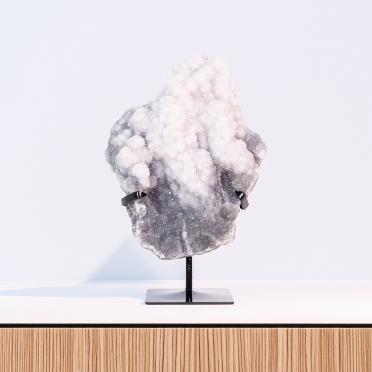 Drusa de Calcedônia Bicolor 3,690 kg - Peça Única ( Rara )