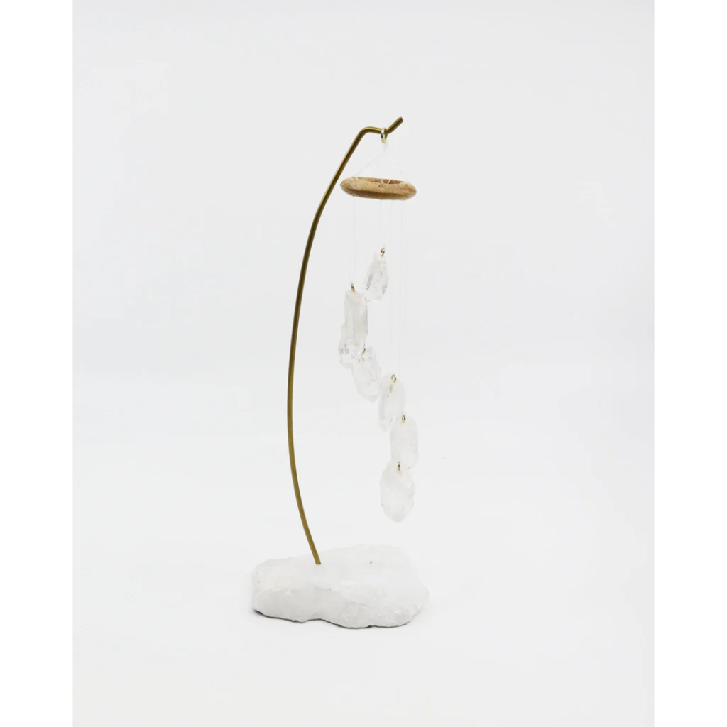 Mobile de Mesa Sete Cristais de Quartzo