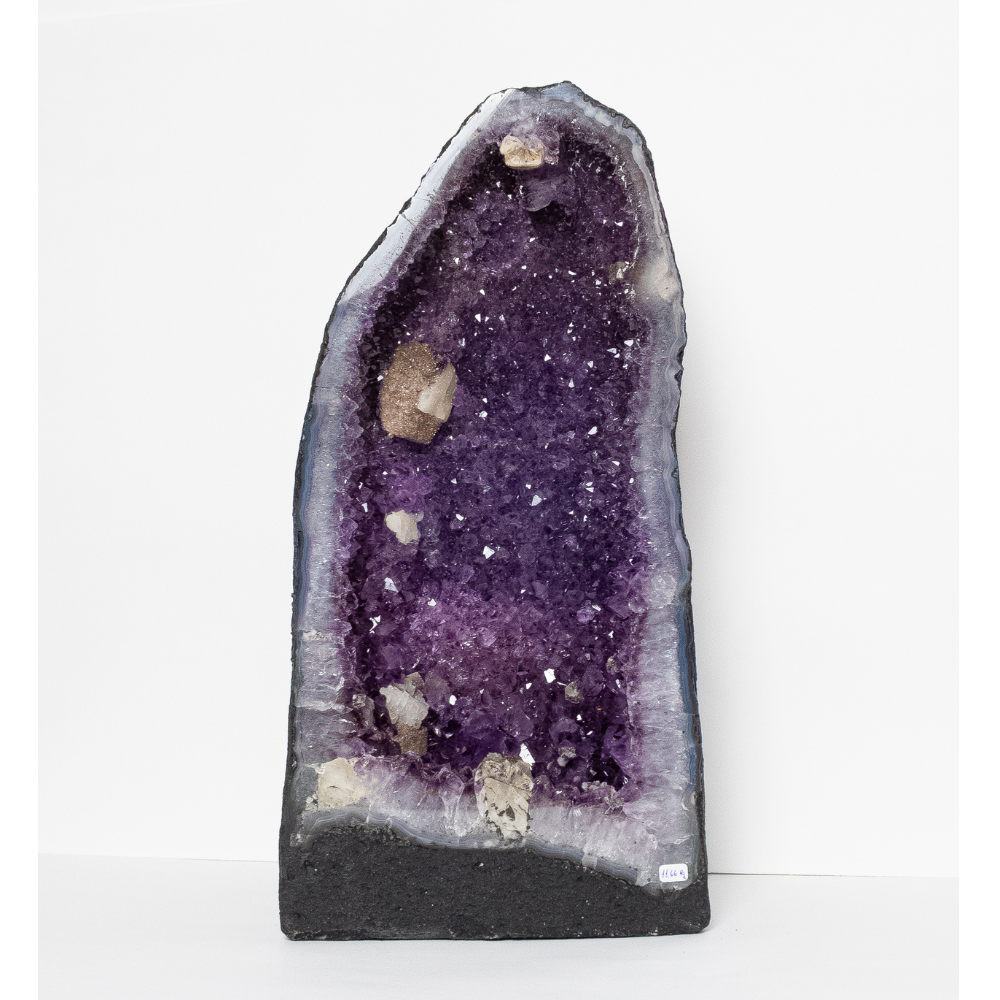 Capela De Ametista Extra Com Inclusão De Calcita Cristalizada 11,660 Kg