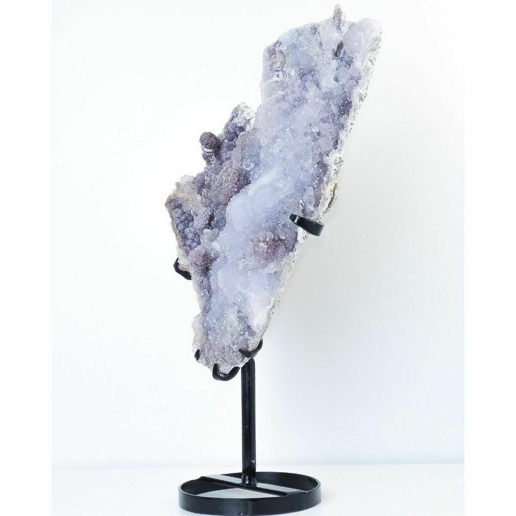 Drusa de Calcedônia com Estalactite 4,200kg - Peça Única ( Rara )