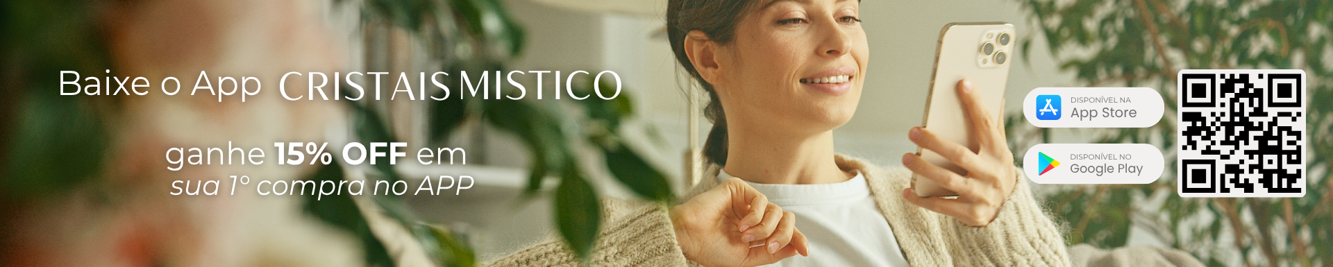 Aplicativo Cristais Místico