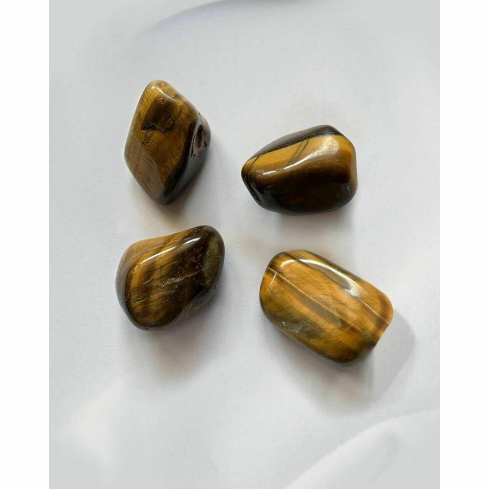 Pedra Olho de Tigre Rolado 40 a 60 gramas