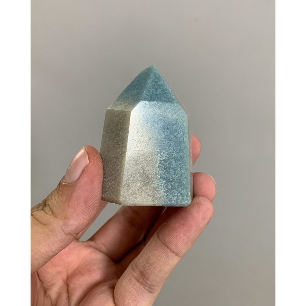 Ponta Pedra Trolita Cristal Nova Era