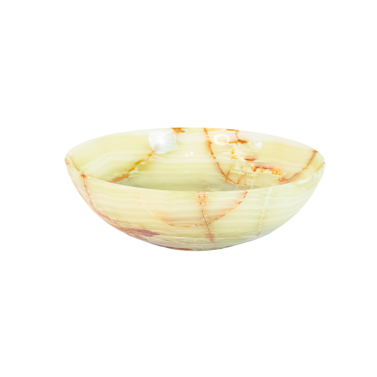 Bowl Pedra Ônix Verde Natural 1,610 kg