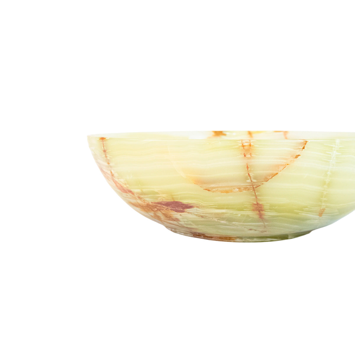 Bowl Pedra Ônix Verde Natural 1,610 kg
