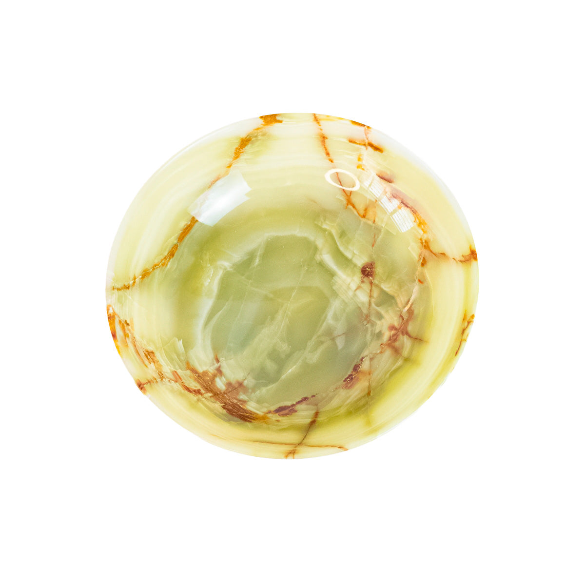 Bowl Pedra Ônix Verde Natural 1,610 kg