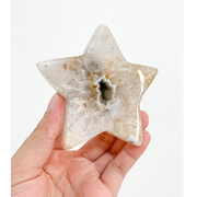 Estrela Ágata Natural Polida 210 A 230 Gramas