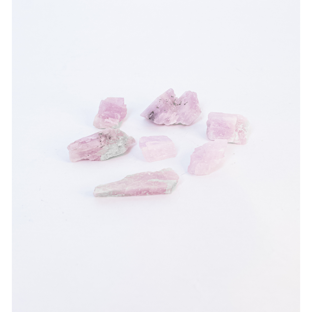 Pedra Kunzita Rosa Bruta 2 A 3 Gramas