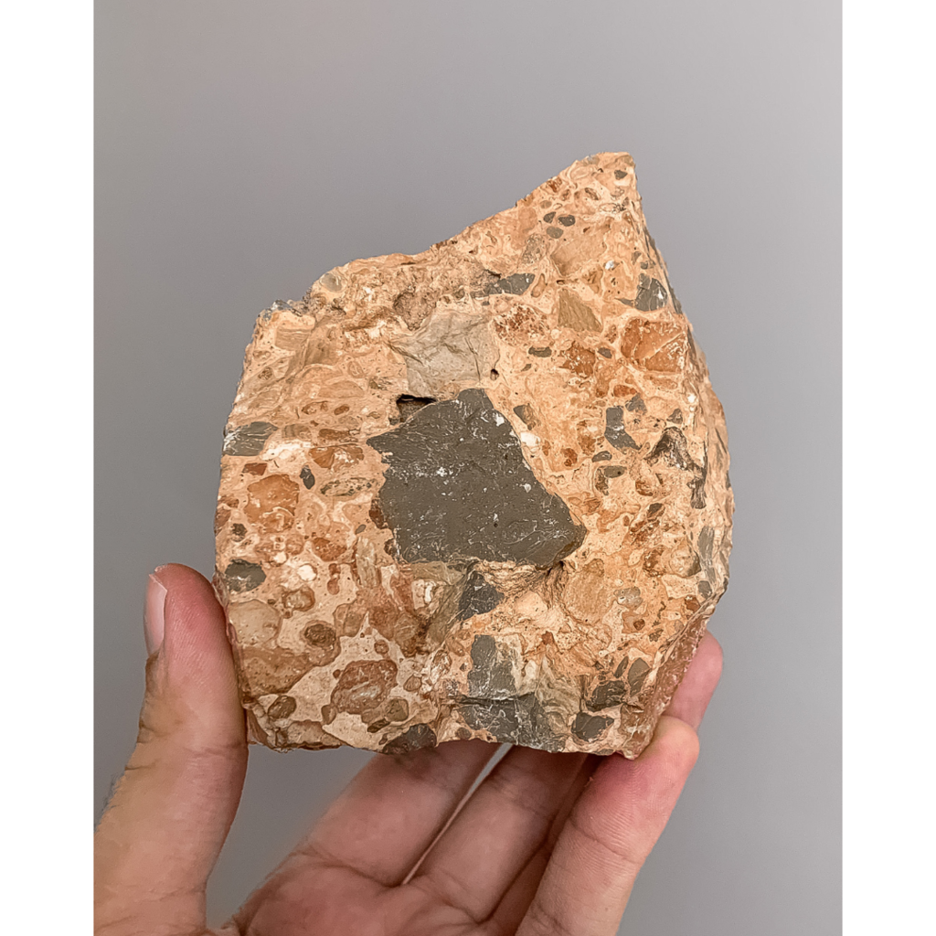 Pedra Leopardita Bruta 990 gramas