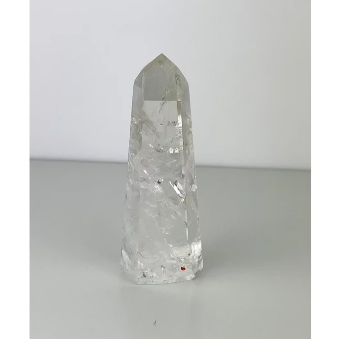 Ponta Cristal de Quartzo Polido 300 a 330 gramas aprox.