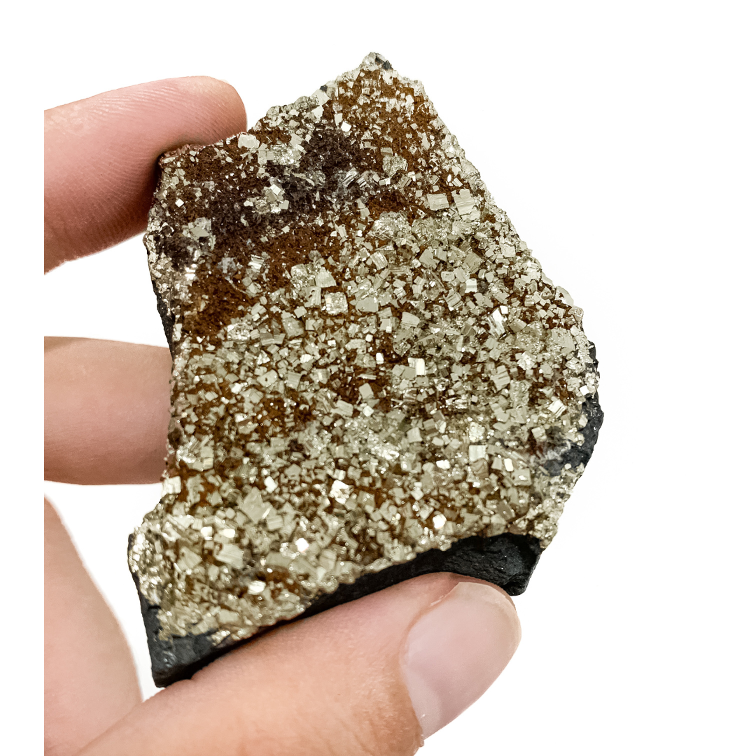 Pedra Sungita Com Pirita 115 Gramas