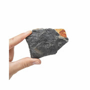 Pedra Ônix preto bruto 242 gramas