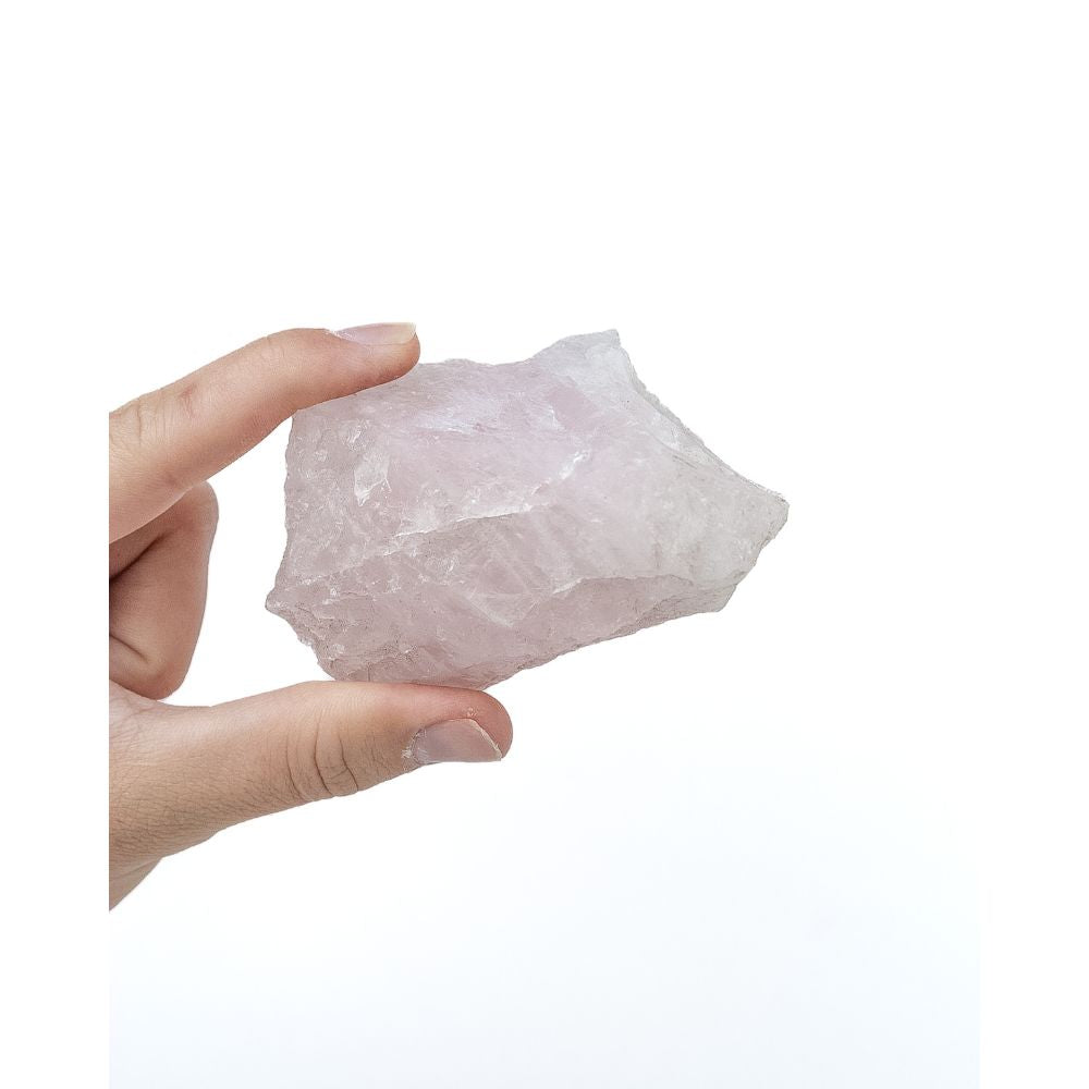 Quartzo Rosa Bruto 230 gramas
