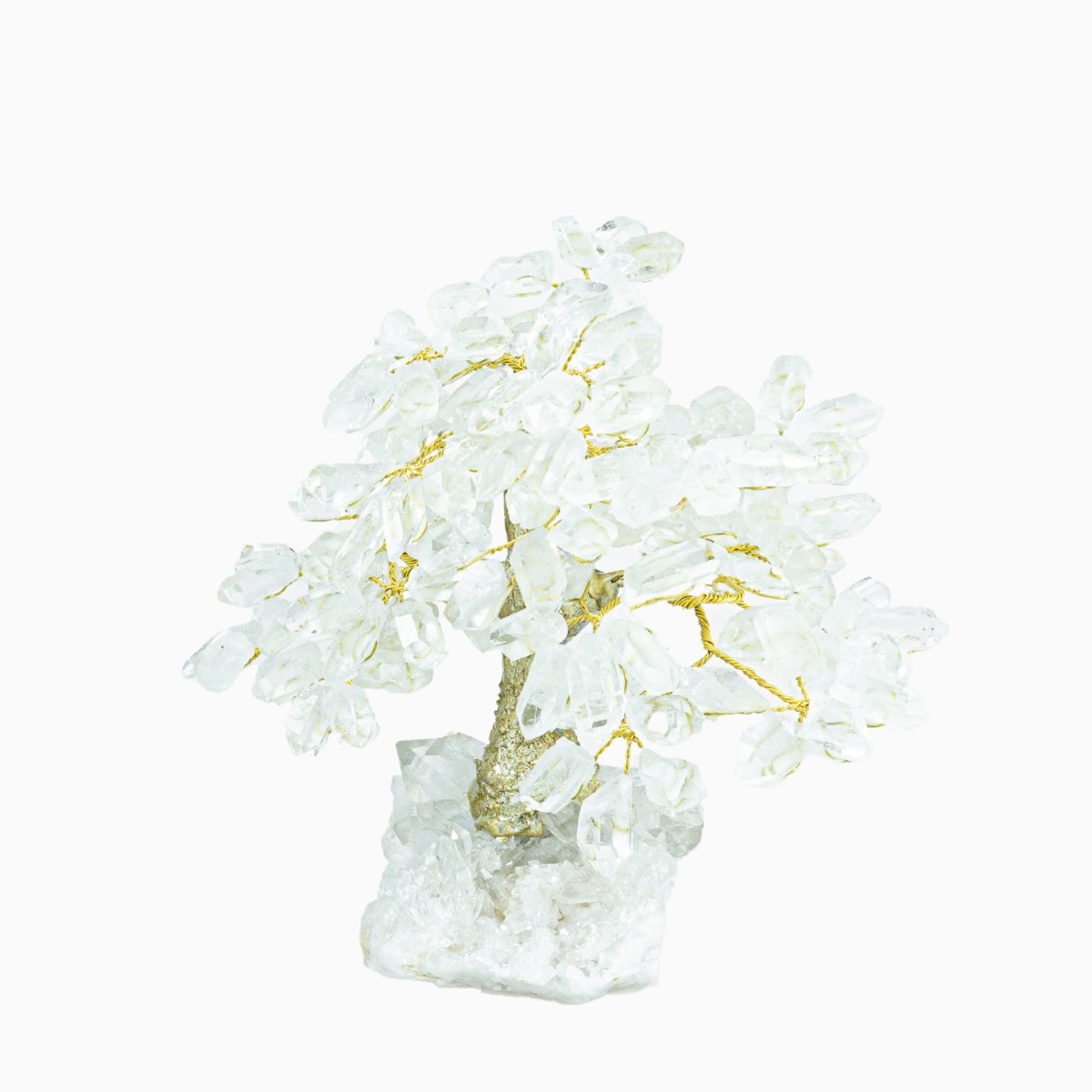 Árvore Purificação e Equilíbrio Pedra Drusa de Cristal de Quartzo Média 1,567 kg
