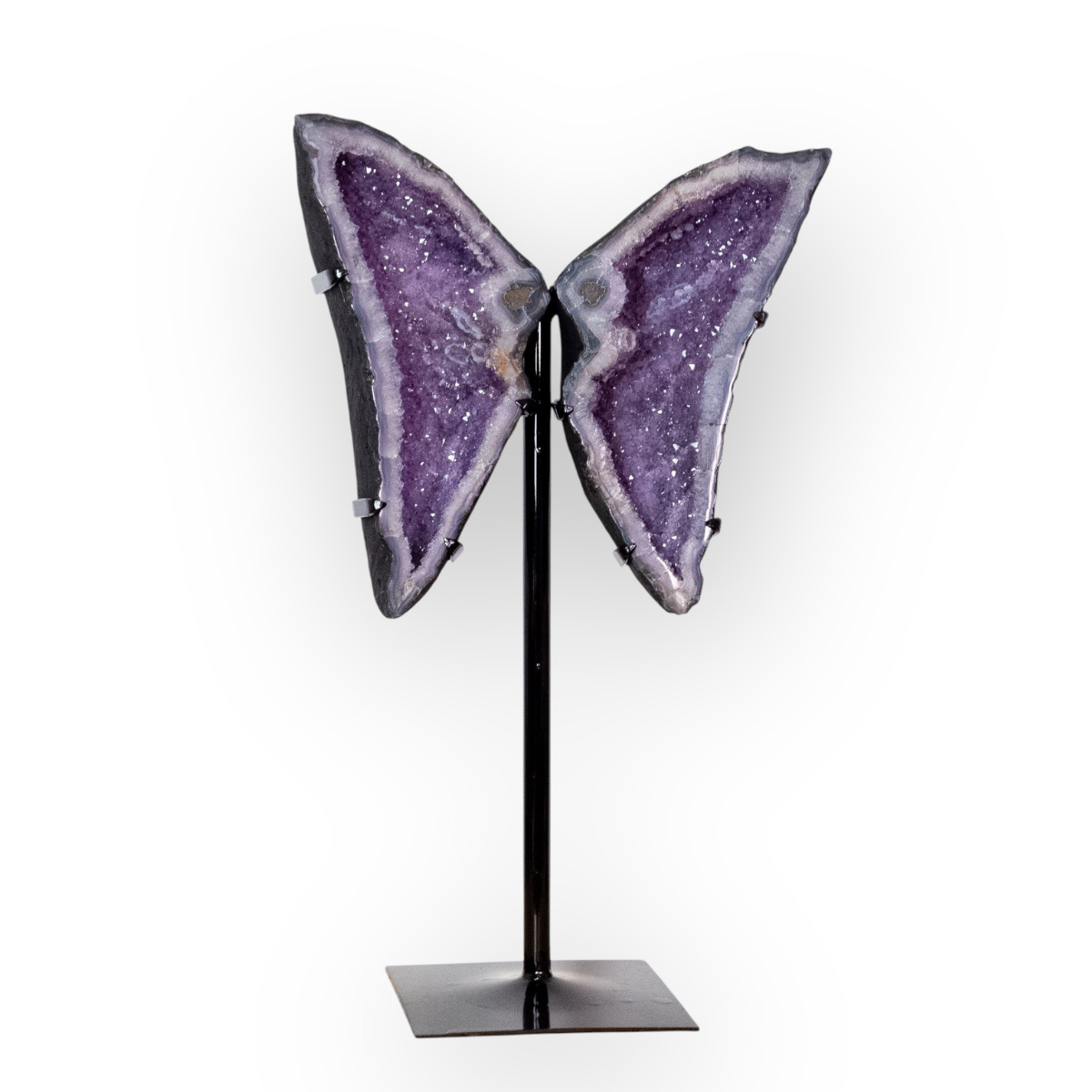 Borboleta Capela de Ametista Base Metal 22,1kg