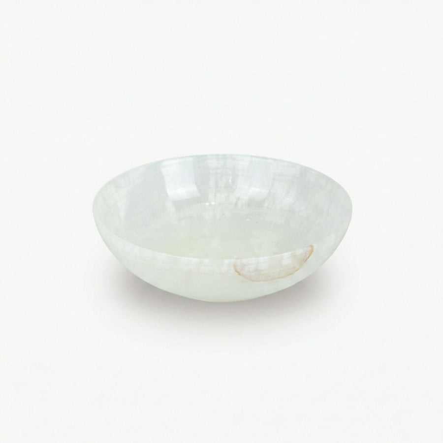 Bowl Ônix Paquistanês Branco Natural