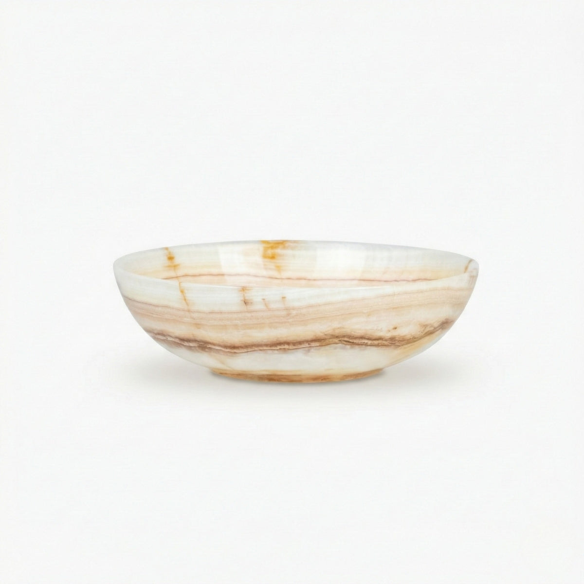 Bowl Ônix Paquistanês Multicolorido Natural