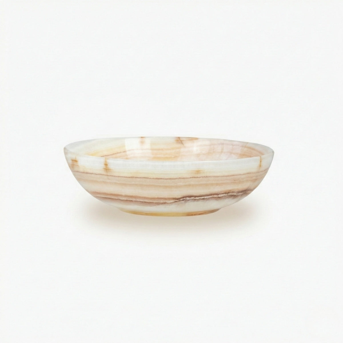 Bowl Ônix Paquistanês Multicolorido Natural