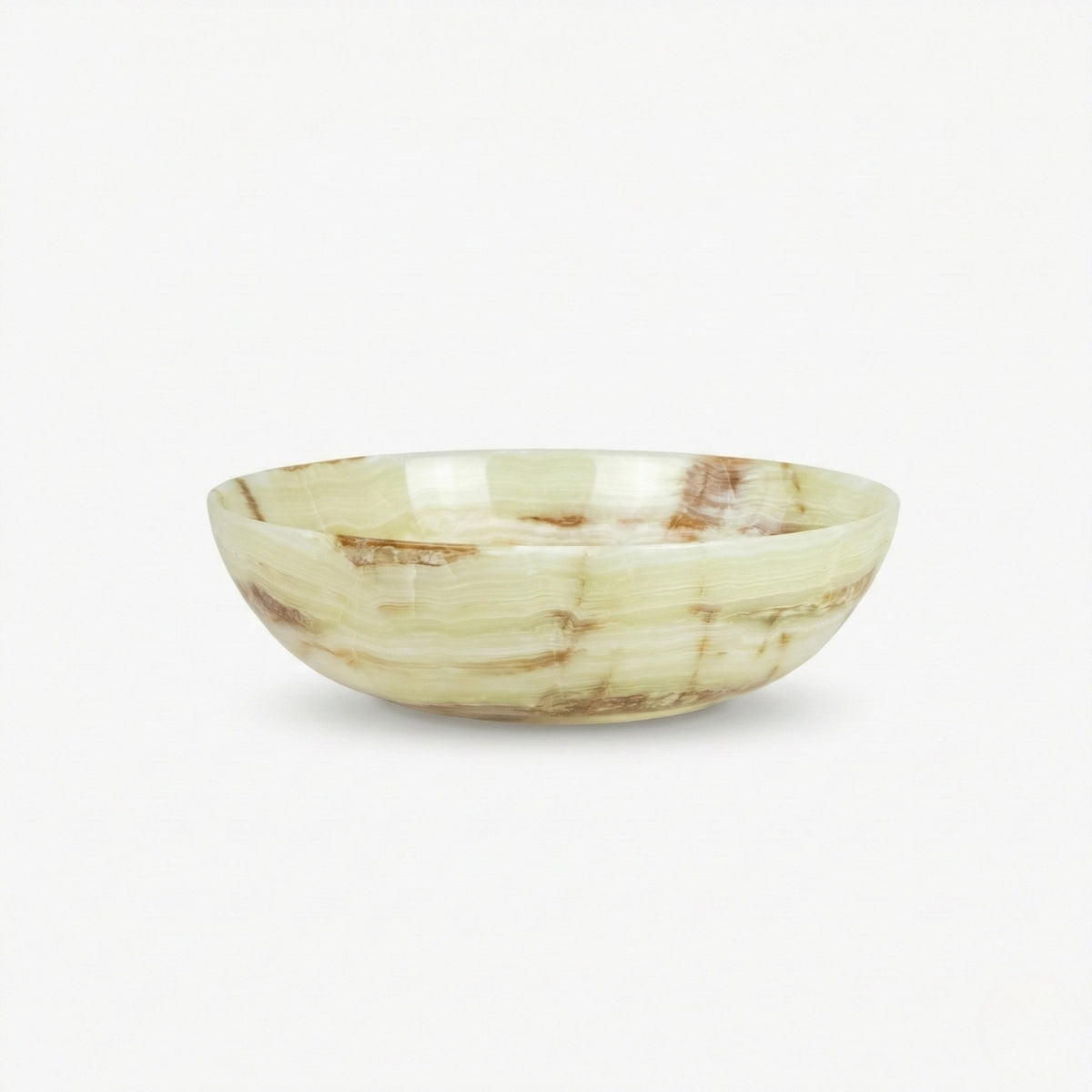 Bowl Ônix Paquistanês Verde Oliva Natural
