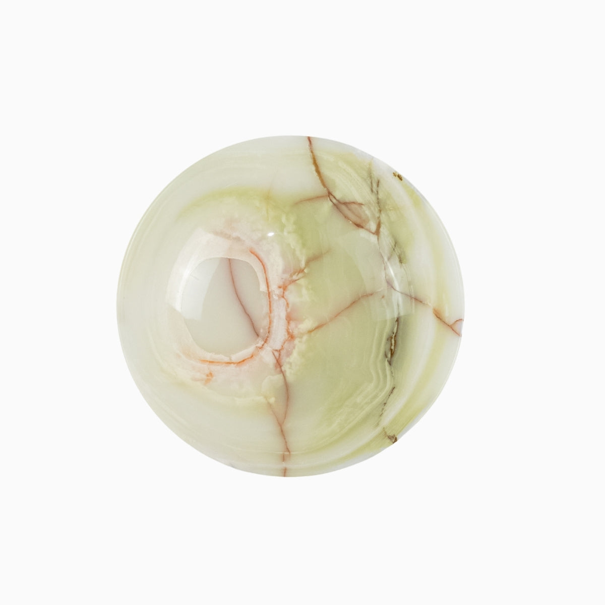 Bowl Ônix Paquistanês Verde Oliva Natural