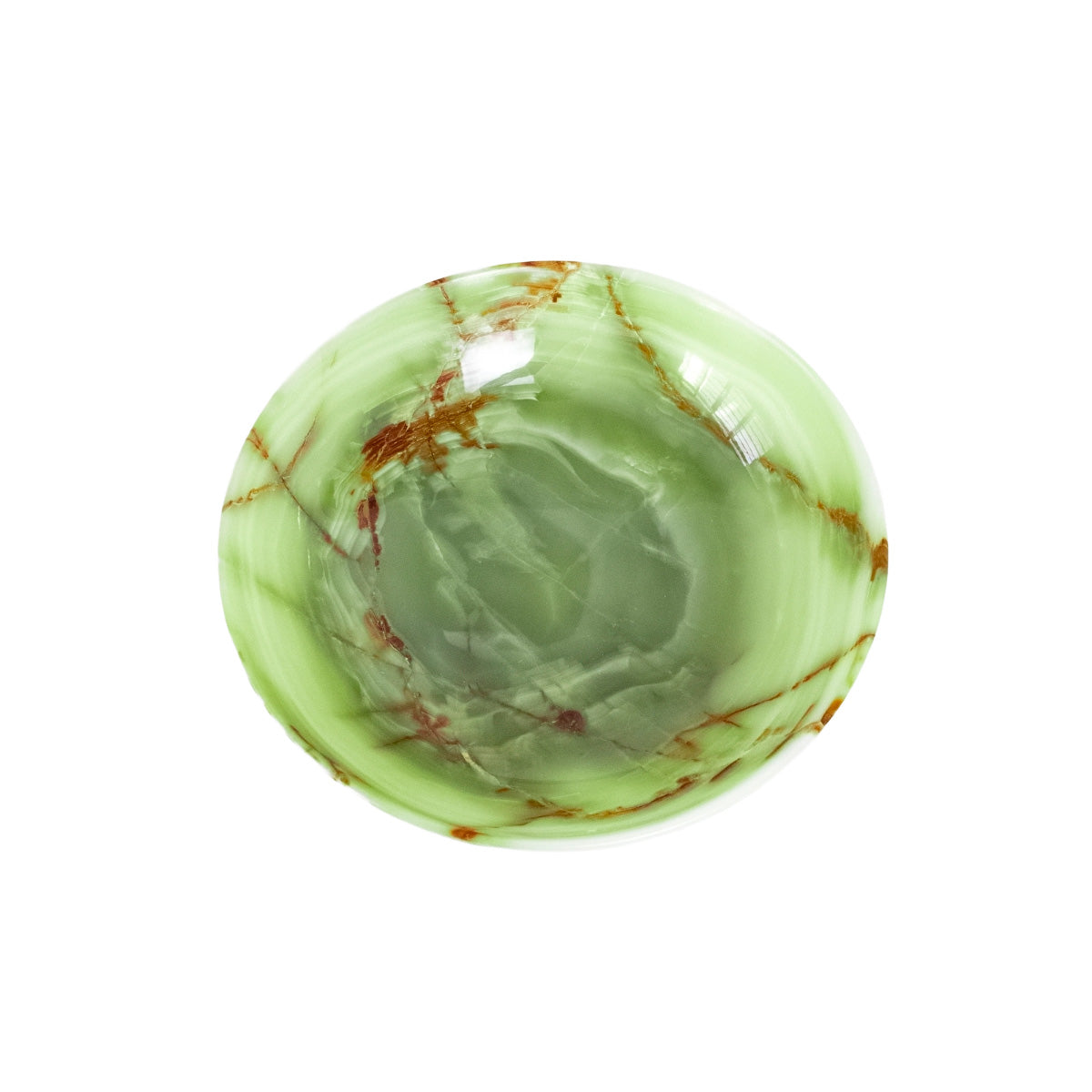 Bowl Pedra Ônix Verde Natural 1,610 kg