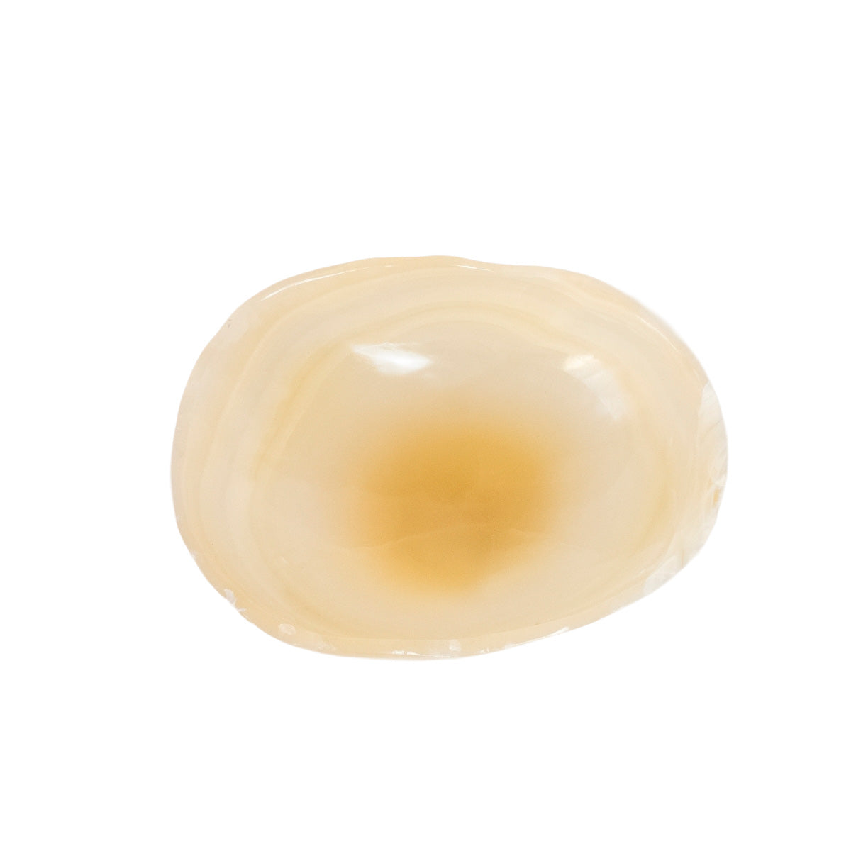 Bowl Pedra Ônix Âmbar Natural 1,845 kg