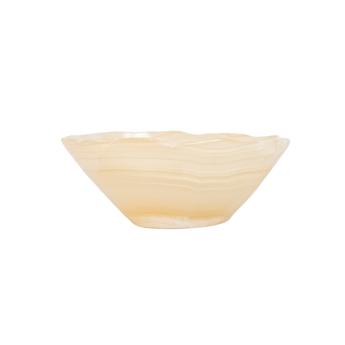 Bowl Pedra Ônix Âmbar Natural 1,845 kg