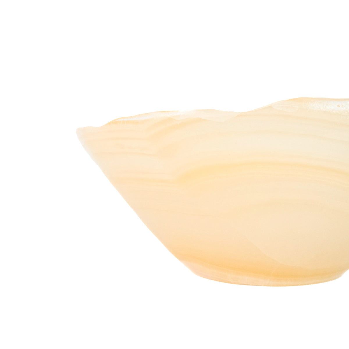 Bowl Pedra Ônix Âmbar Natural 1,845 kg