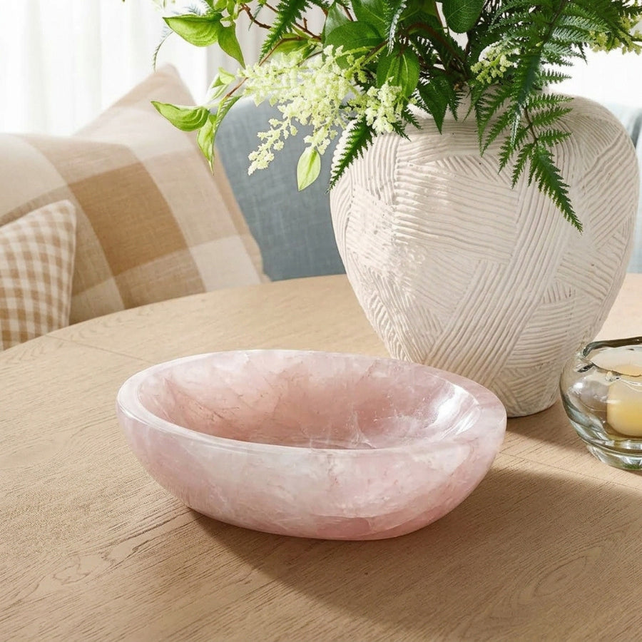 Bowl Quartzo Rosa Extra Médio