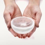 Bowl Selenita Branca Pequeno 10 Cm