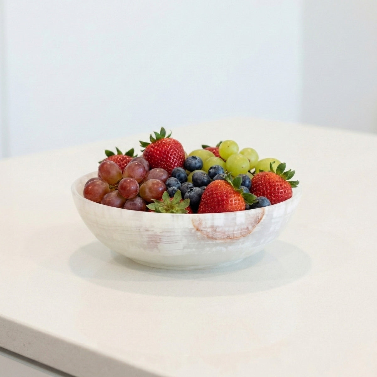 Bowl Ônix Paquistanês Branco Natural