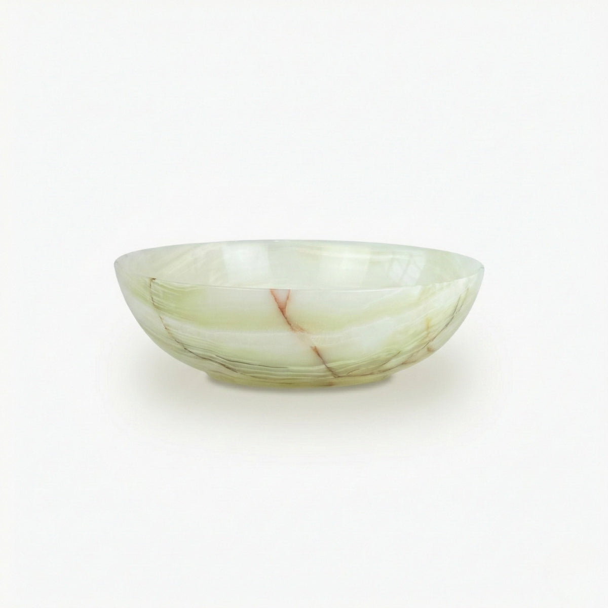 Bowl Ônix Paquistanês Verde Oliva Natural