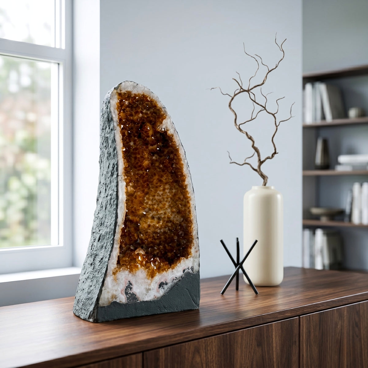Capela de Citrino Extra Cristalizado 15,900 kg