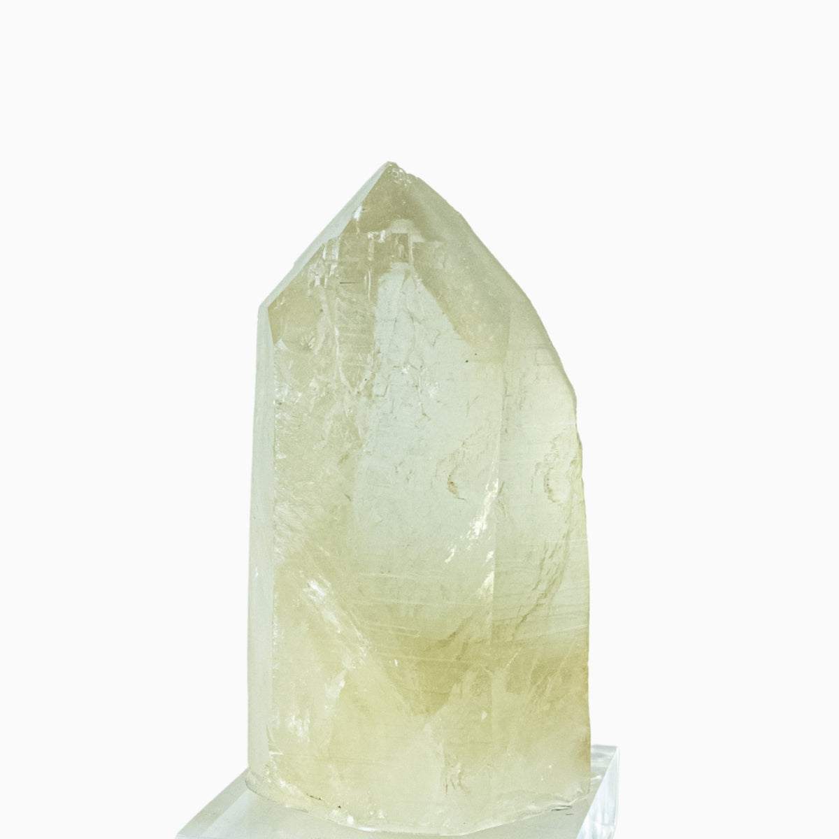 Citrino Natural Cristalizado Lemuriano na Base Acrílica 1,061 kg