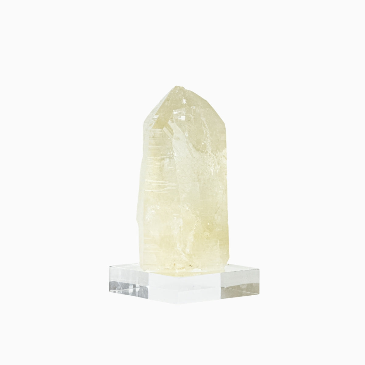 Citrino Natural Cristalizado Lemuriano na Base Acrílica 1,061 kg