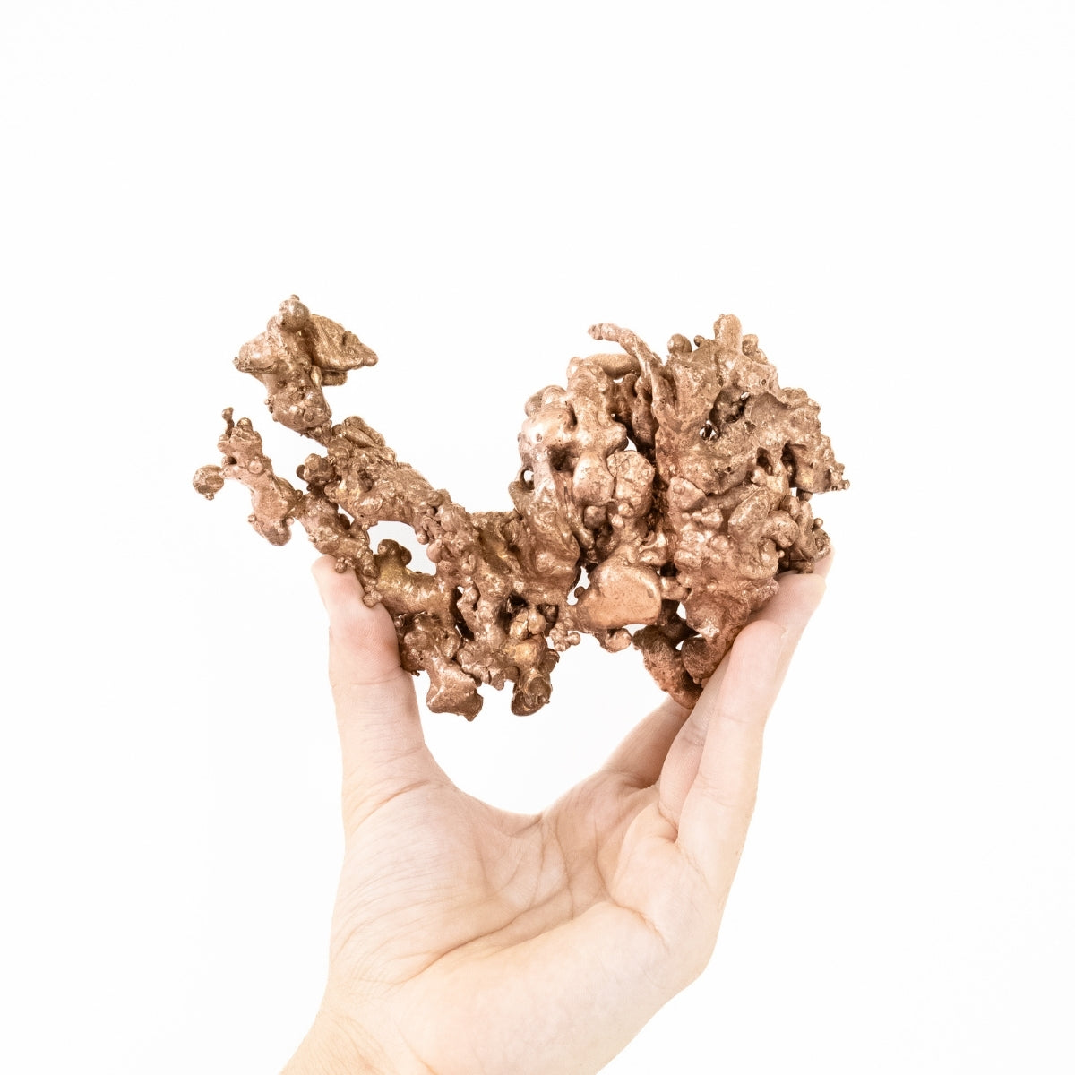 Cobre Nativo Bruto ( Formação Rara ) 668 gramas ( Coleção )