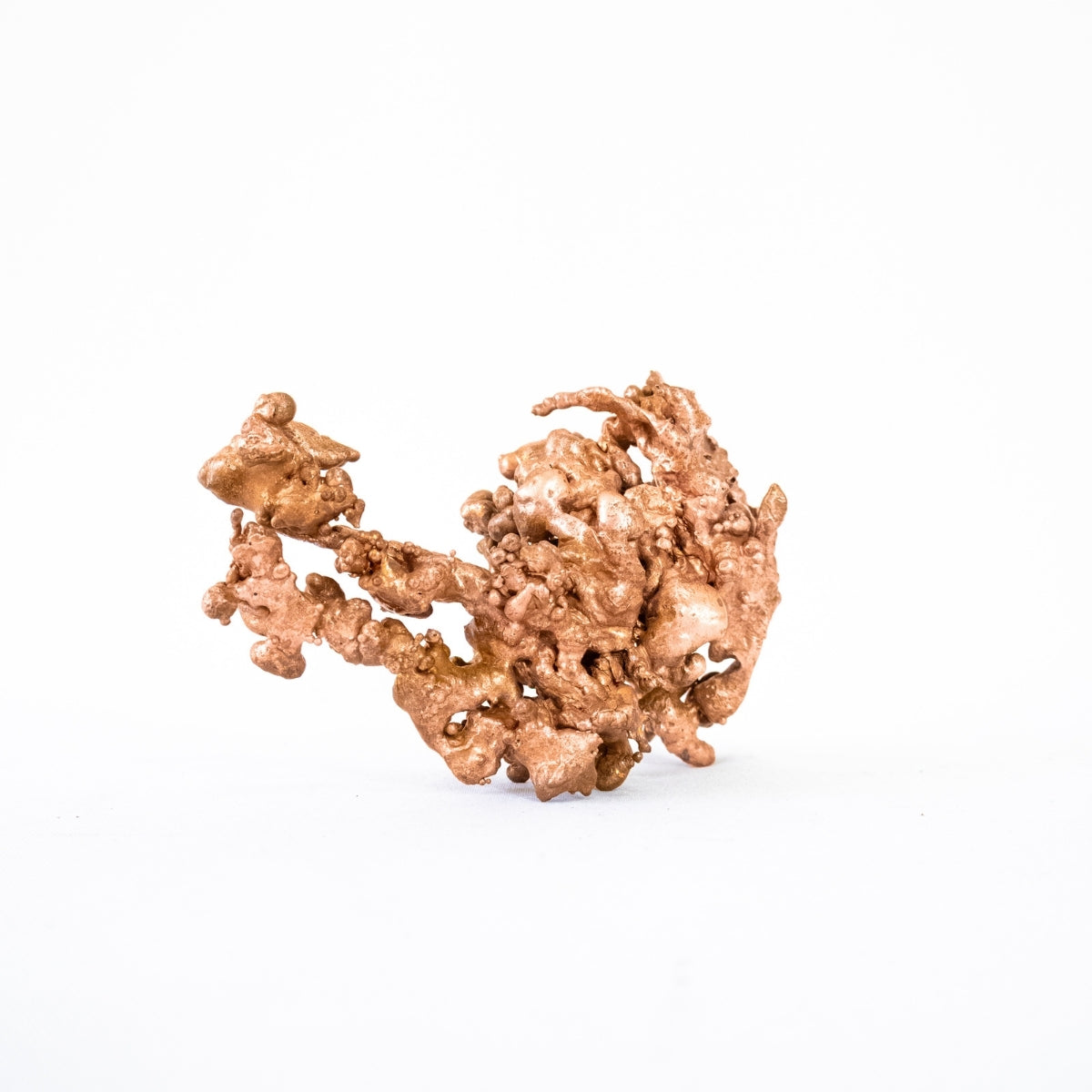 Cobre Nativo Bruto ( Formação Rara ) 668 gramas ( Coleção )