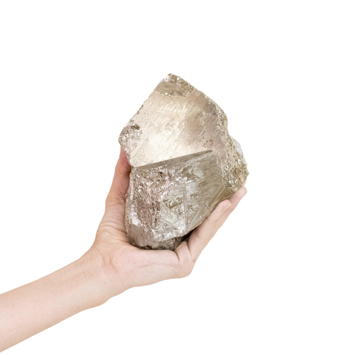 Cubo Pedra Pirita de Navajun Espanha 3,550 kg (coleção)