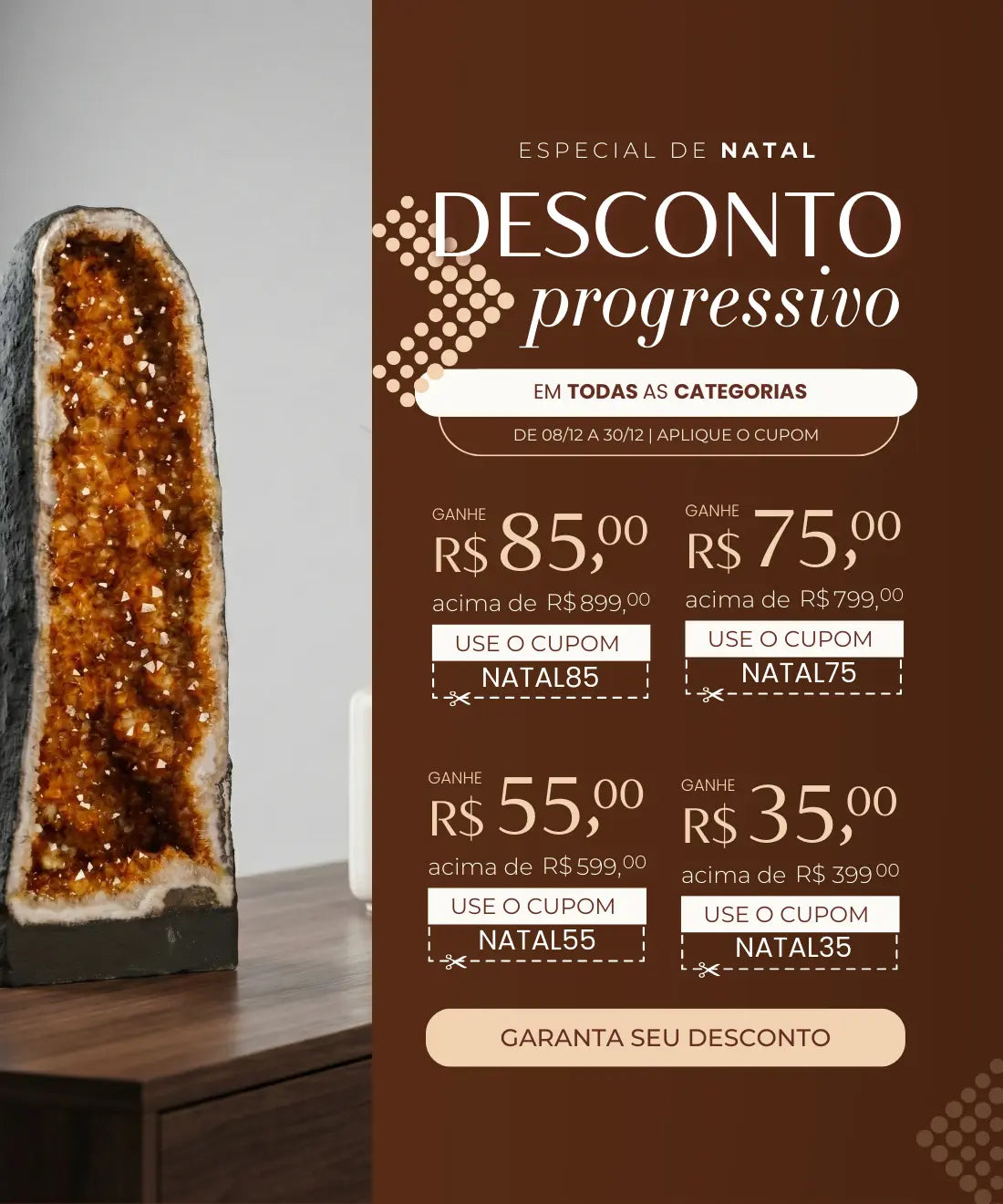 Desconto progressivo de natal 2025 - Mobile