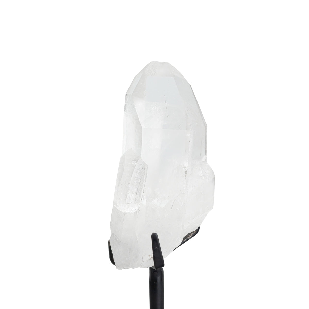 Drusa Cristal De Alta Pureza Base Metal Preta 2,099 kg