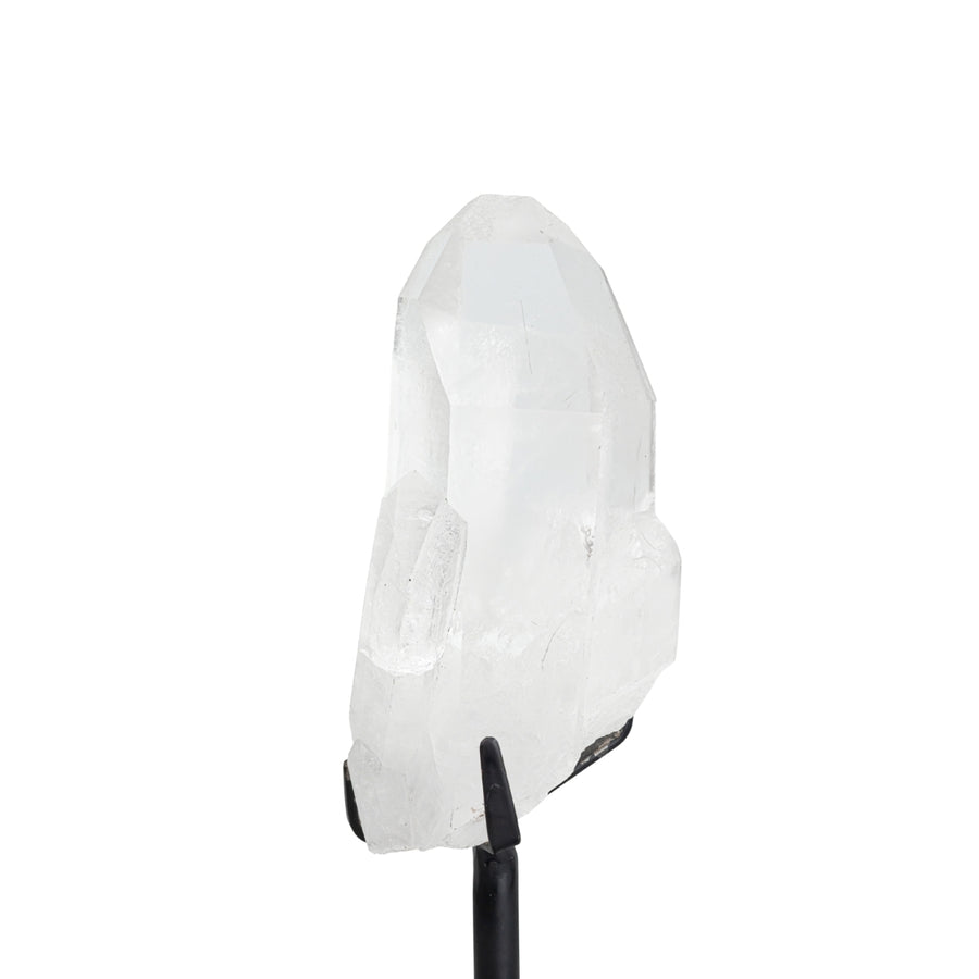 Drusa Cristal De Alta Pureza Base Metal Preta 2,099 kg