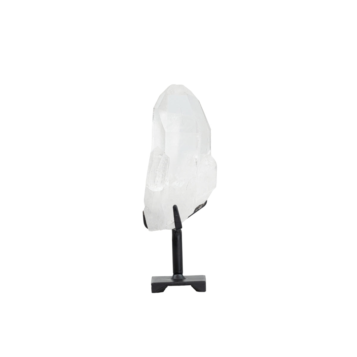 Drusa Cristal De Alta Pureza Base Metal Preta 2,099 kg