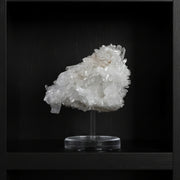Drusa Quartzo Cristal Fada Cristalizado Extra na Base Acrílica 3,052 kg