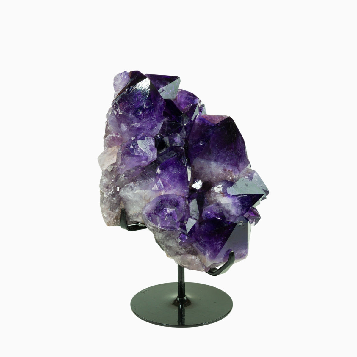 Drusa de Ametista Extra na Base Metal Preto 5,415 kg