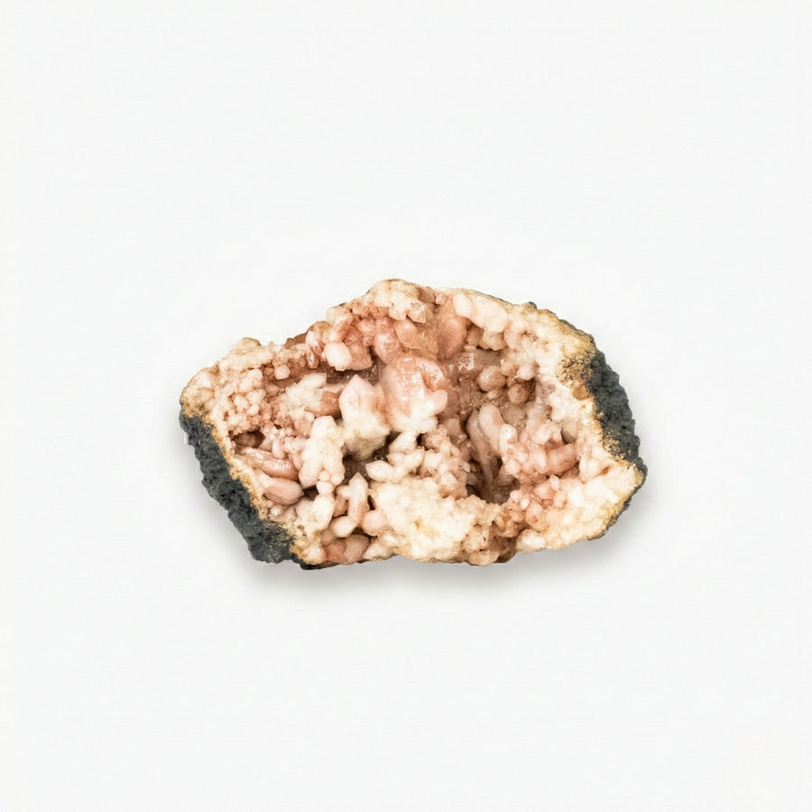 Drusa de Ametista Rosa Cristalizada Bruta Extra 1,934 kg