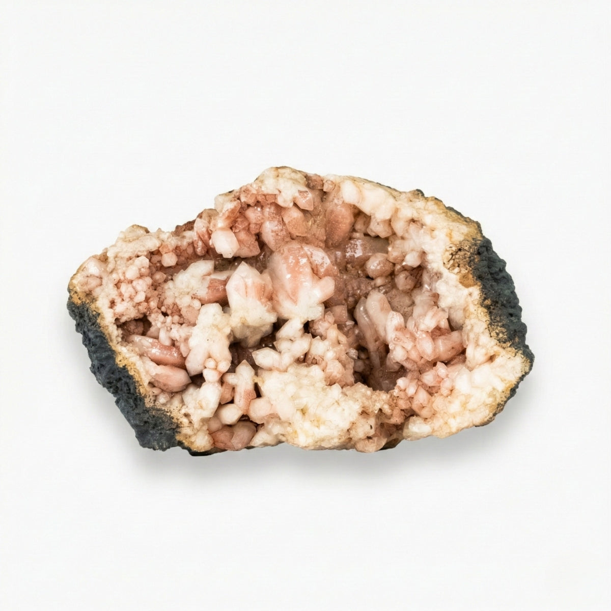 Drusa de Ametista Rosa Cristalizada Bruta Extra 1,934 kg