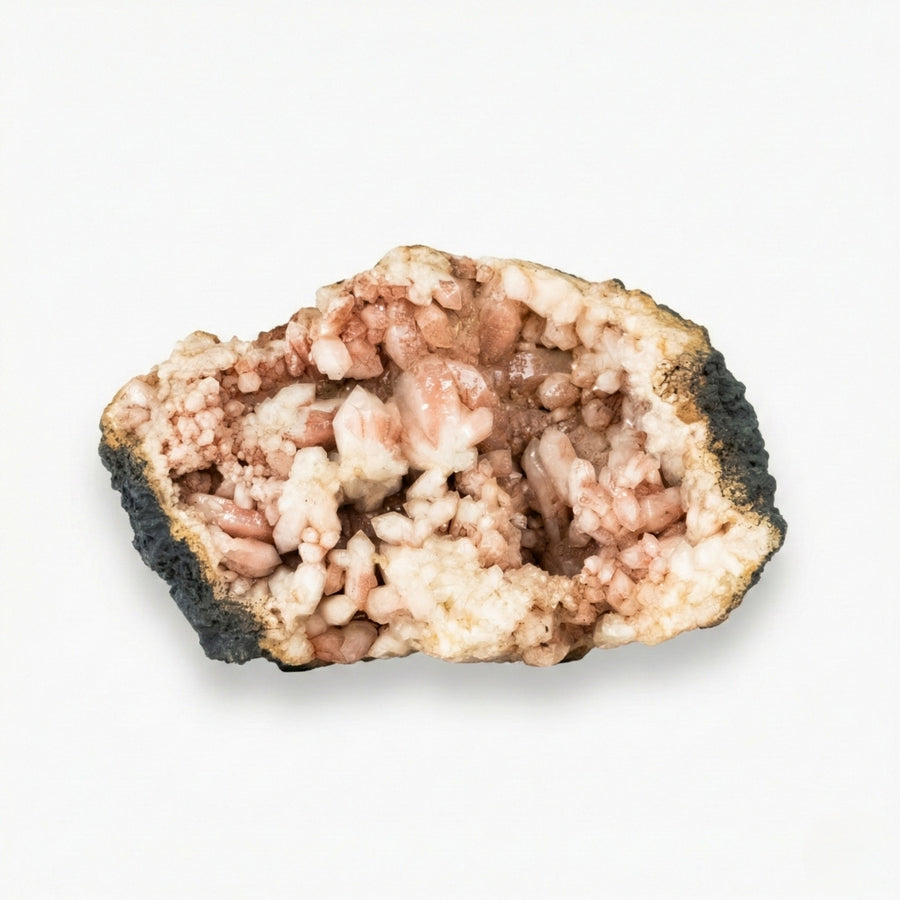 Drusa de Ametista Rosa Cristalizada Bruta Extra 1,934 kg