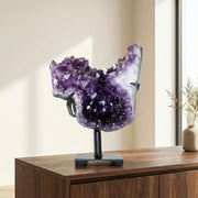 Drusa de Ametista na Base Metal Preto 21,1 kg
